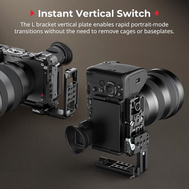 Thumbnail 1 de SMALLRIG 5594 Vertikale Montageplatte für Gimbal