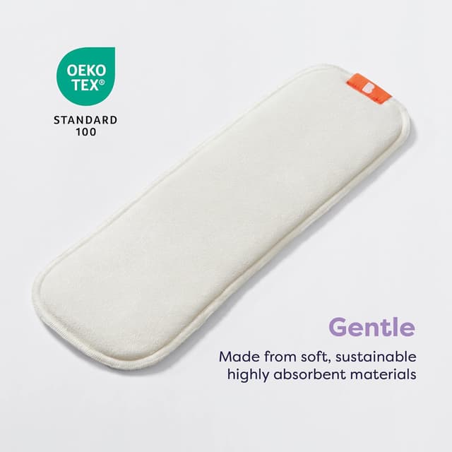 Detalle de Bambino Mio Daily Boost – Inserciones suaves para pañales reutilizables