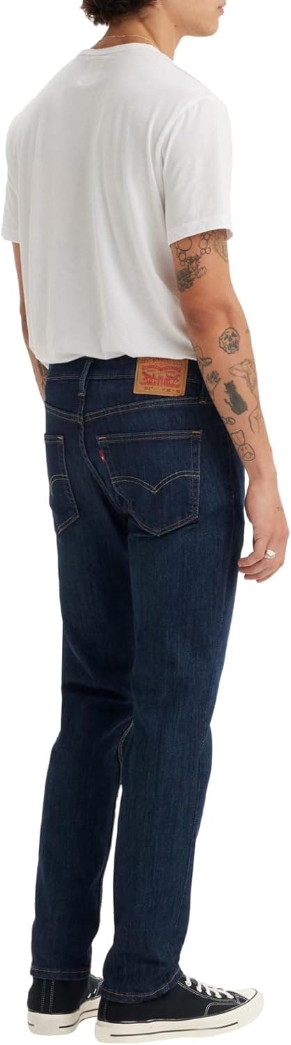 Detalle de Levi’s Herren 511 Slim Jeans – schmale Passform für einen klaren Look