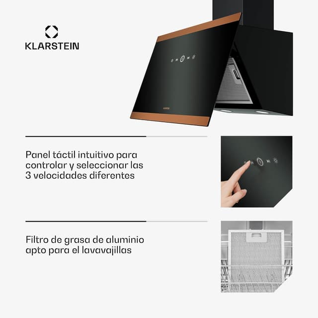 Thumbnail 5 de Klarstein Flashline campana extractora 60 cm