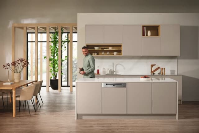 Detalle de Miele G 5811 SCi Active Plus teilintegrierte Spülmaschine in Grau
