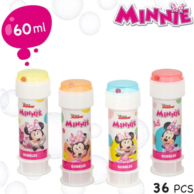 Detalle de Disney 5380 bulles de savon Minnie pour enfants dès 3 ans