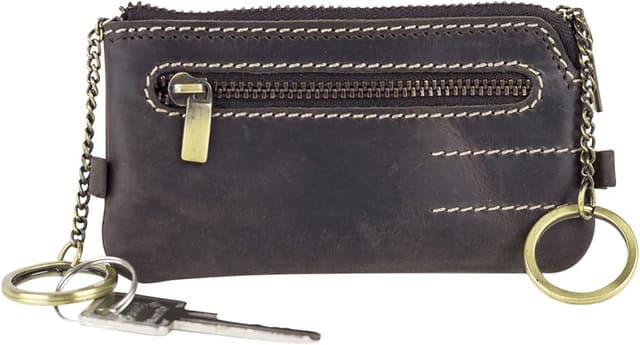 Thumbnail 1 de LEAS Pochette pour clés cuir vintage