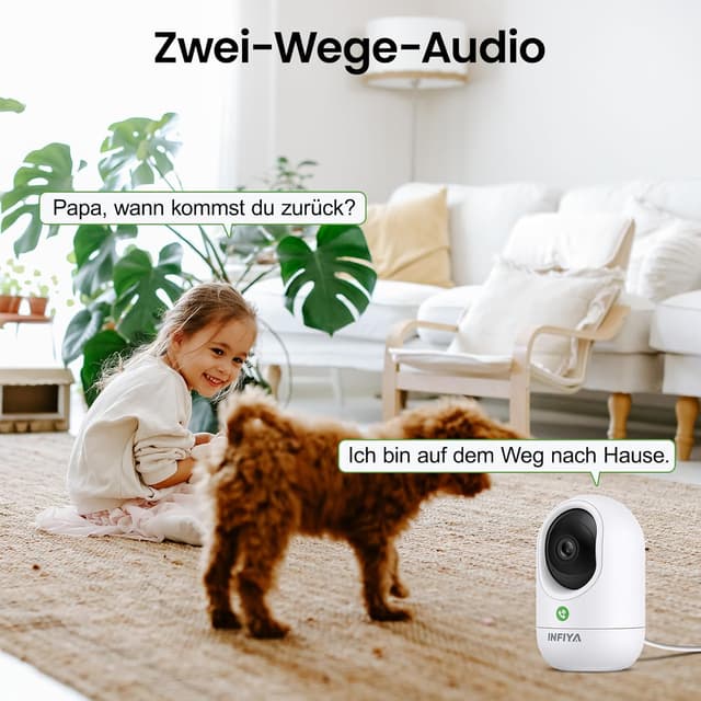 Thumbnail 4 de INFIYA Überwachungskamera Innen 2K