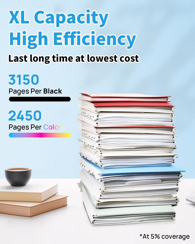 Detalle de Yowell 2X 207X Nero Cartuccia Toner compatibile per HP 207X / 207A (2 nero con chip)