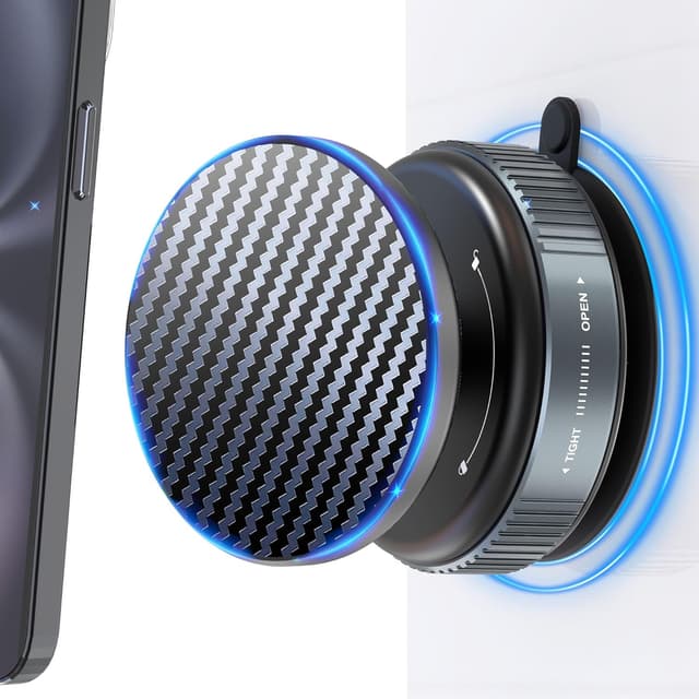 Detalle de HomeMount magnetic phone holder 360°