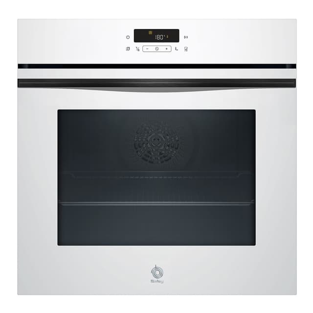 Detalle de Balay 3HD5829B3 60 cm con vapor y pirolisis (Serie Cristal) blanco