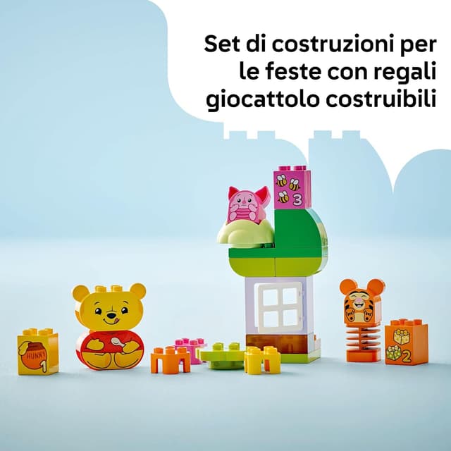 Detalle de LEGO DUPLO Winnie the Pooh 10457, motricità fine