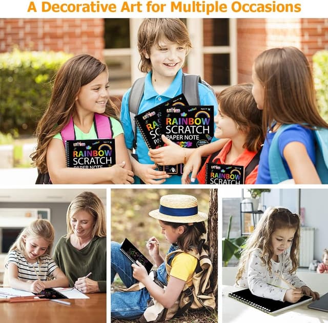 Thumbnail 6 de OFFCUP Scratch Art 2 piezas Manualidades Creativas