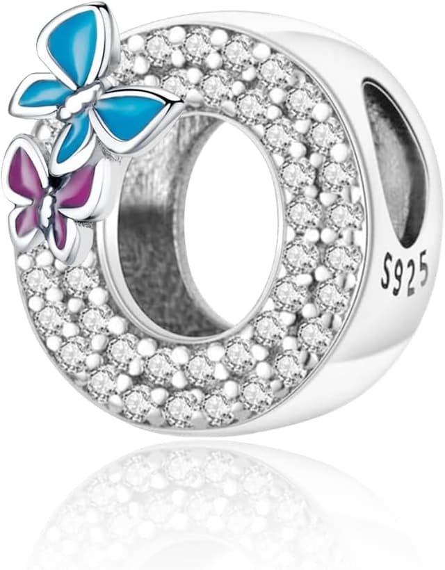 Detalle 1 de FLUFLO Charm Buchstabe A-Z 925 Silber