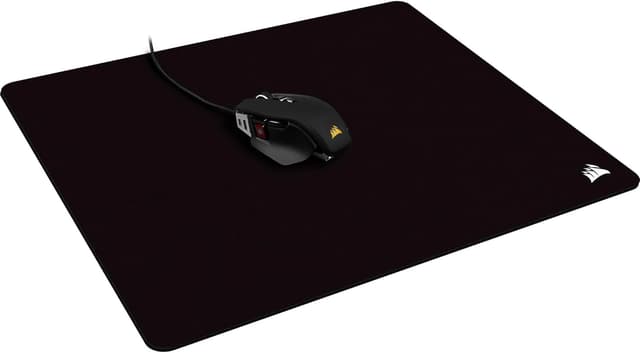 Detalle de Corsair MM200 PRO spill-proof gaming mouse mat (45 x 40 cm), micro-weave cloth with anti-skid base