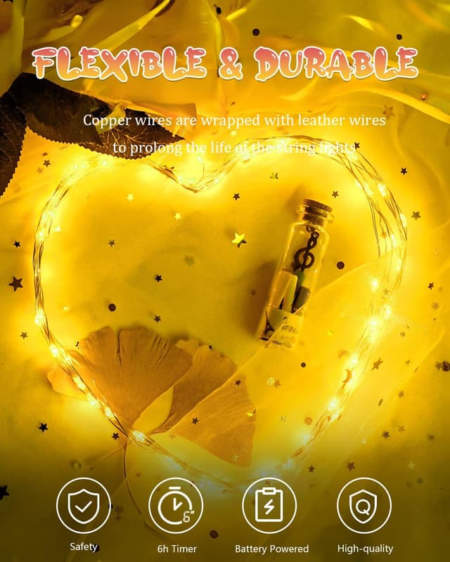 Thumbnail 3 de Dalugo LED Lichterkette 20 m 200 LED