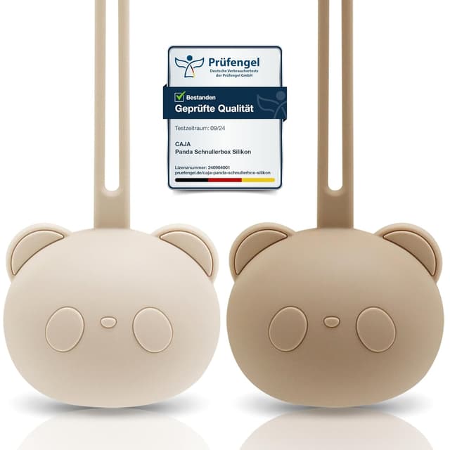 Imagen de CAJA Schnullerbox 2er Set Panda 2–3 Stück en OfertitasTOP