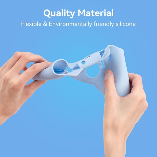 Detalle de GeekShare Cat Paw Controller Skin mit rutschfester Silikonhülle für Xbox One S/X-Controller (blau)