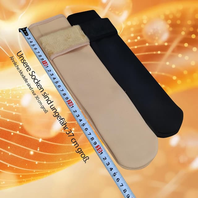 Thumbnail 6 de Schneestrümpfe Set (4 Paar) mit Futter: warm im Winter, für Schuhgrößen 38–48