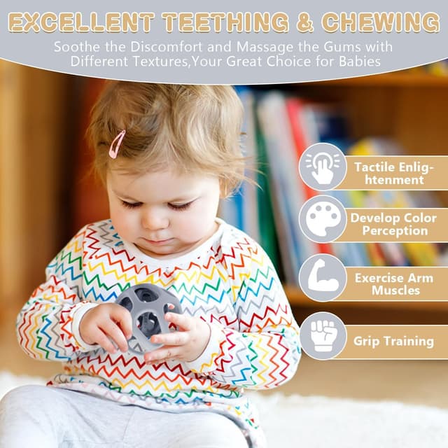 Thumbnail 6 de MCGMITT Mordedor 2 en 1 para Bebés 🍼 Sin BPA