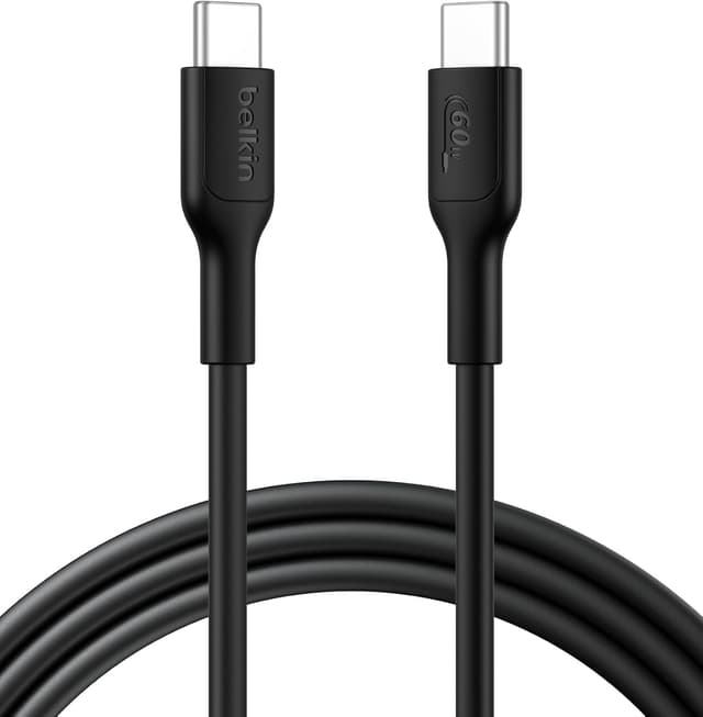 Imagen de Belkin Eco USB-C to USB-C Cable (6.6ft, 60W) — Soft, Braided Fast Charging Cord en OfertitasTOP
