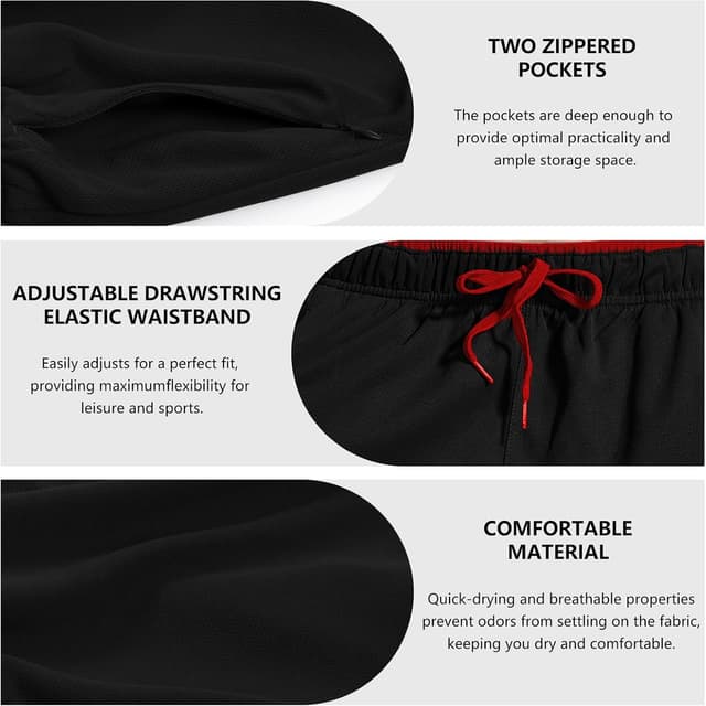 Detalle 1 de ZENGVEE tracksuit bottoms joggers 1 pack