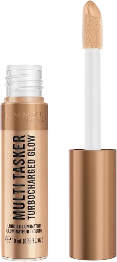 Detalle de Rimmel London Multi Tasker Turbocharged Glow Iluminador 10 ml 💄