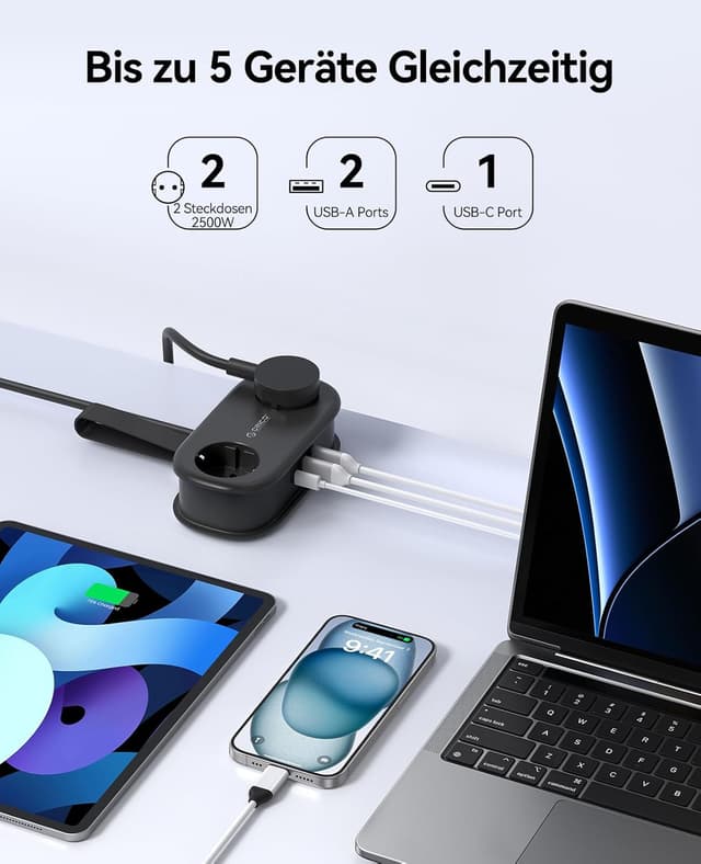 Detalle 2 de ORICO ORICO Steckdosenleiste 20 W USB-C