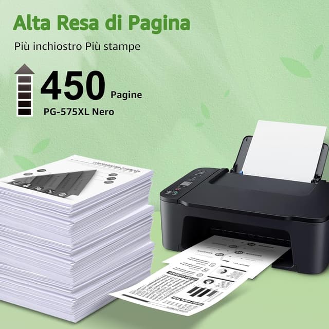 Detalle 2 de GREENSKY 575XL cartuccia ricambio nero 🖨