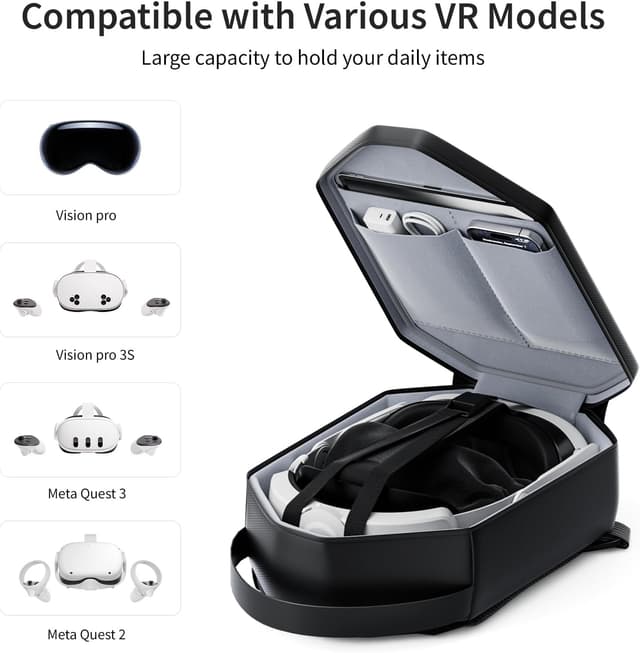 Detalle 2 de Hard VR carrying case for Quest 3S