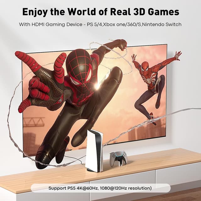 Thumbnail 2 de UANTIN HDMI to DisplayPort Adapter 4K60 Hz