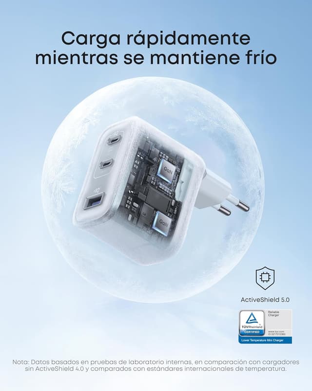 Detalle 2 de Anker Cargador USB C 70 W