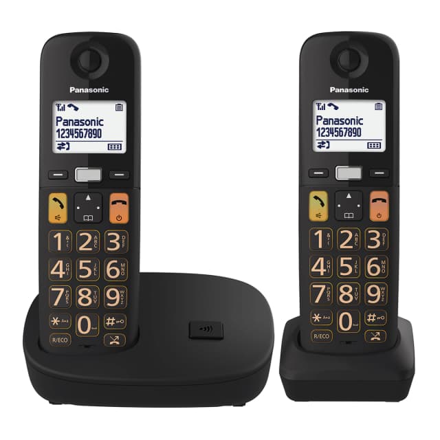 Imagen de Panasonic KX-TGU112EXB teléfono DECT inalámbrico 📞 en OfertitasTOP