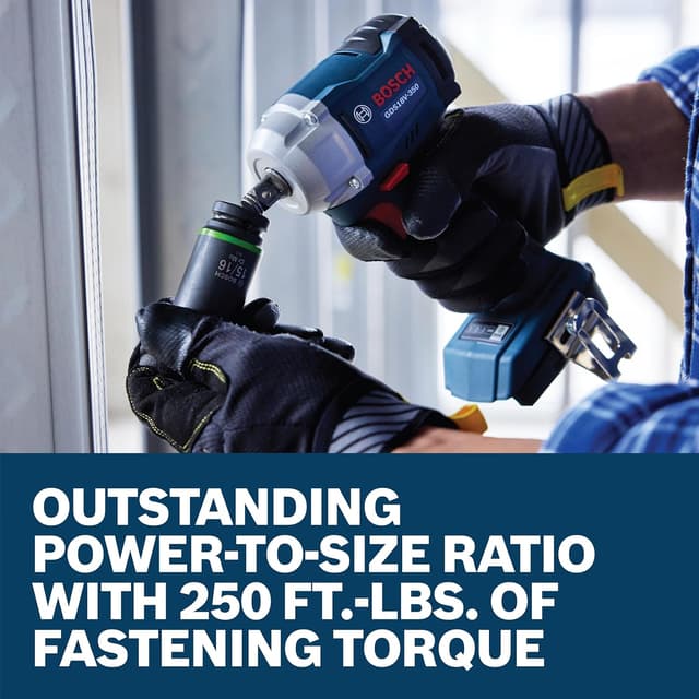 Thumbnail 5 de BOSCH GDS18V-350N 410 Ft.-Lbs Impact Wrench