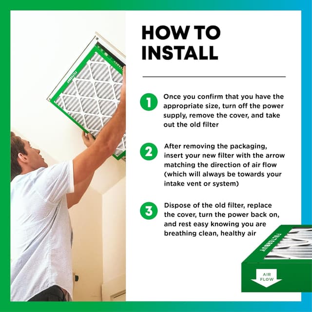 Thumbnail 4 de Filterbuy 12x12x1 MERV 8 Air Filter 11.75 x 11.75