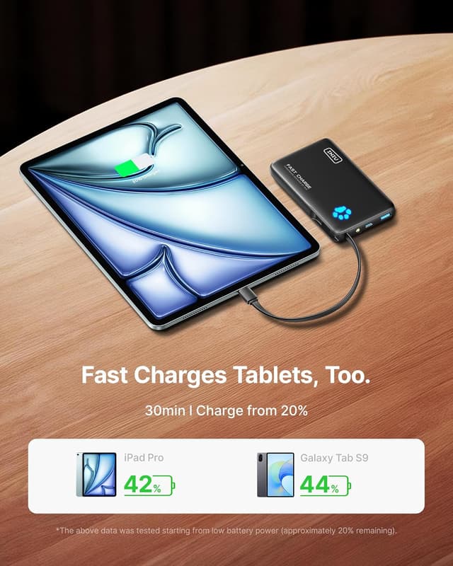 Detalle de INIU Power Bank 10000mAh portable charger