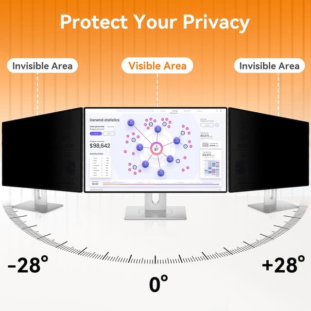 Thumbnail 5 de 24in Mamol Privacy Screen 16:9