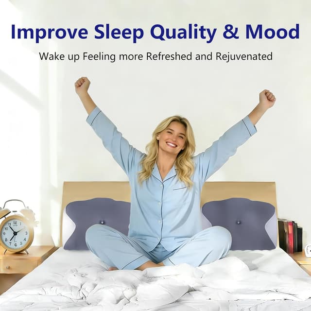 Thumbnail 6 de vicihoho Almohada Cervical 60 x 41 x 9/12 cm