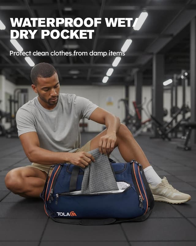 Thumbnail 3 de Tolaccea Sporttasche 47L fĂŒr Fitness đ