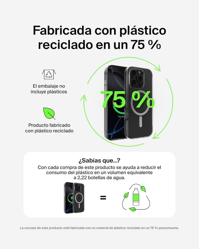 Thumbnail 6 de Belkin SheerForce Funda para iPhone 16 Pro 📱 MagSafe, Transparente