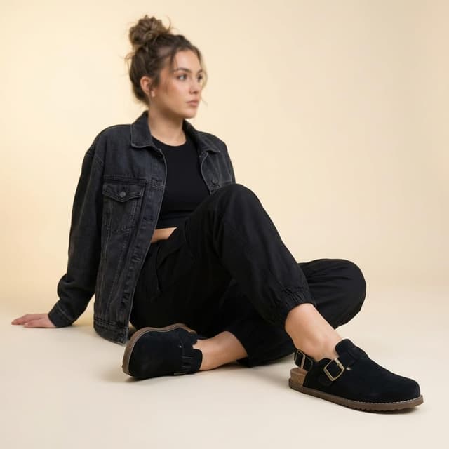 Thumbnail 5 de Cushionaire Brooklyn Suede Slides ⚙