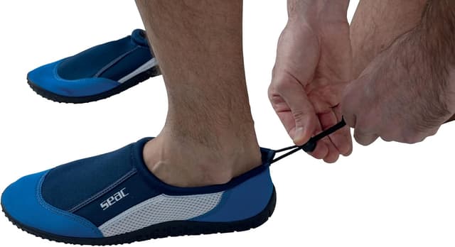 Detalle de Semelle en caoutchouc pour chaussures de plage Seac Hawaii – sécurité sur rochers et surfaces glissantes