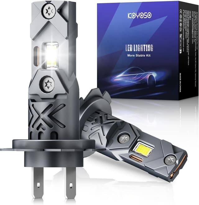 Detalle de Lampadine LED KOYOSO H7 Plug & Play 100W 22.000 lm 6500K (confezione da 2) per fari auto