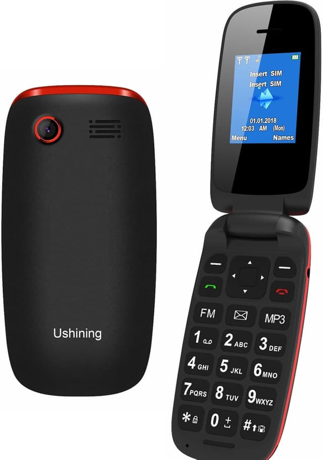 Thumbnail 6 de CHAKEYAKE Seniorenhandy 1.7 Zoll Klapphandy