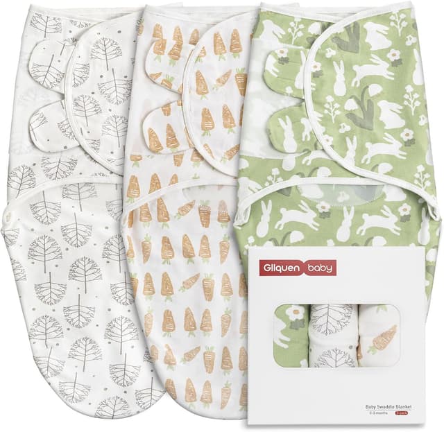 Imagen de GLLQUEN BABY Swaddles Pucksack 0-3 Monate en OfertitasTOP