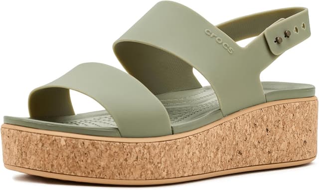 Thumbnail 6 de Crocs Women Brooklyn Low Wedge W slip-on sandal