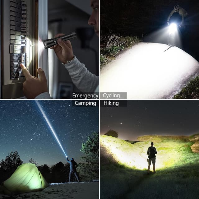 Thumbnail 6 de Wdtpro 6000LM Rechargeable Flashlight 2-pack 🔦