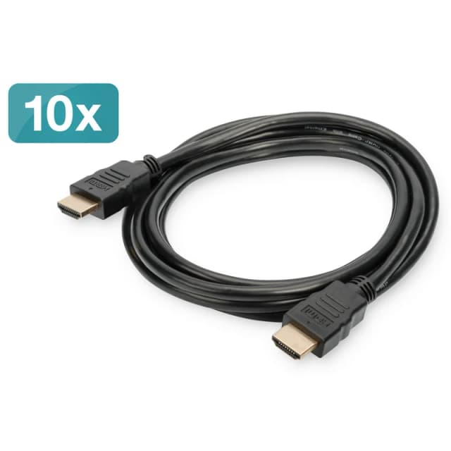 Detalle de Digitus Cable HDMI Macho/Macho 2 m — Pack 10 unidades