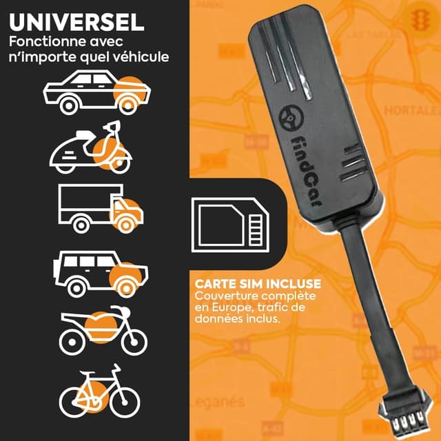 Thumbnail 2 de FindCar Traceur GPS pour véhicule