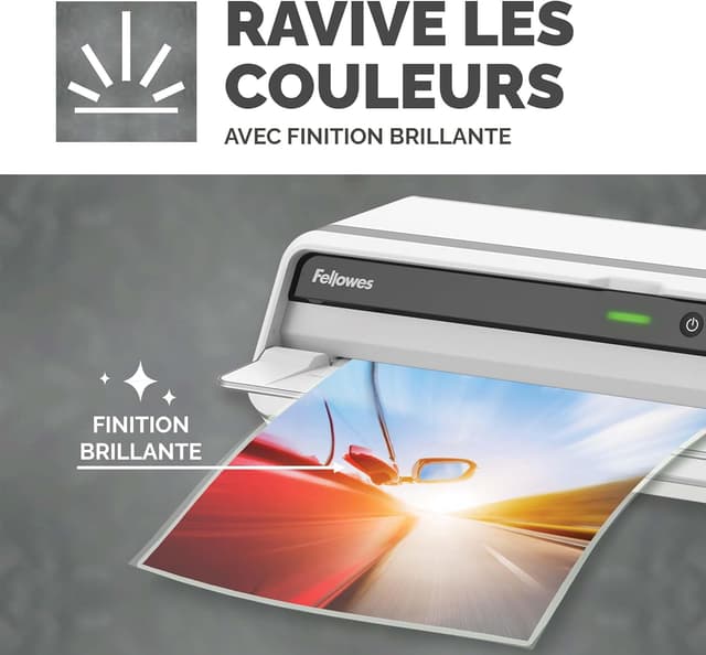 Detalle de Pochettes de plastification Fellowes A3 brillante – lot de 50 feuilles pour affiches et documents