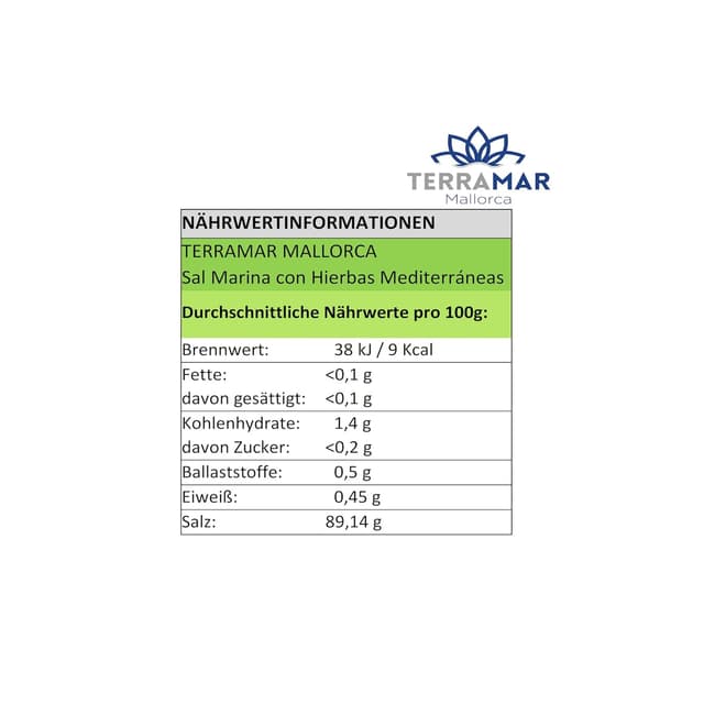 Thumbnail 1 de TERRAMAR MALLORCA Meersalz 150g 🧂