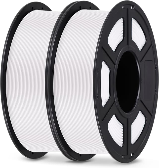 Detalle de ANYCUBIC PLA Filament 1.75mm (2 x 1kg) with Intelligent Identification, White+White