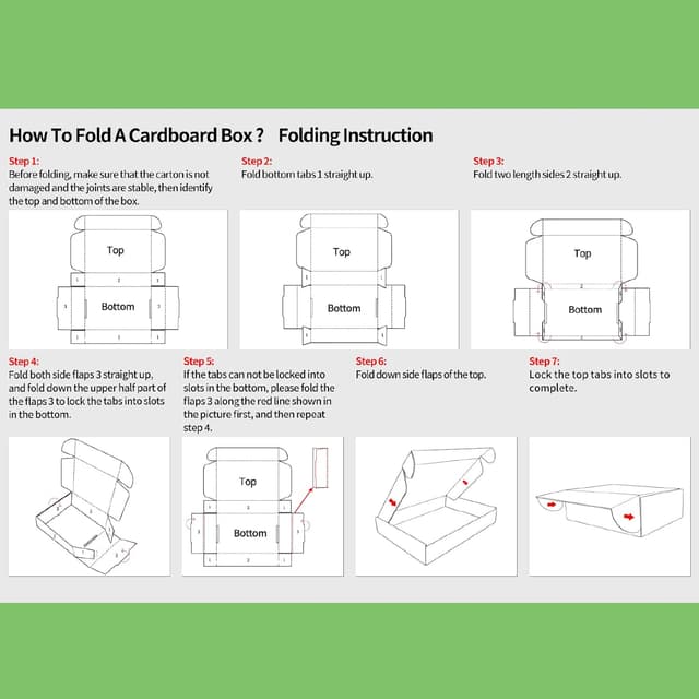 Thumbnail 6 de HORLIMER 20 Pack Shipping Boxes (23 x 15.5 x 5cm) – Brown Corrugated Cardboard Mailers