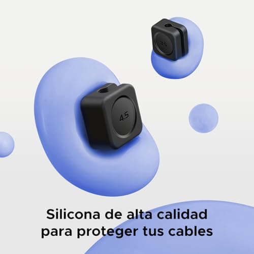 Detalle 2 de UGREEN organizador cable magnético 6 piezas